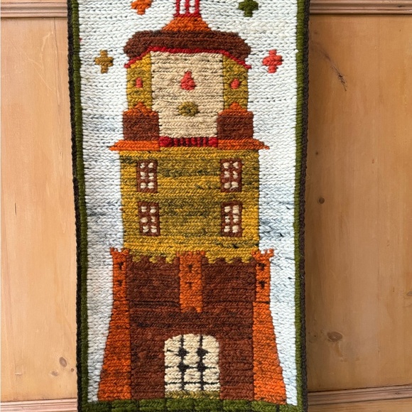 Vintage hand woven wall hanging - Picture 4 of 10